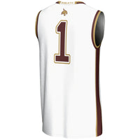#1 Texas State Bobcats Lightweight Basketball Jersey - White
