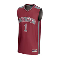 #1 UChicago Maroons Lightweight Basketball Fashion Jersey - Maroon