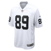 Las Vegas Raiders Brock Bowers White Game Jersey