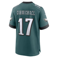 Philadelphia Eagles Harold Carmichael Midnight Green Team Retired Player Game Jersey