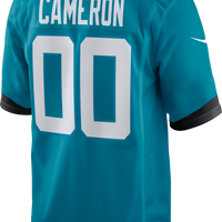 Jacksonville Jaguars Josh Cameron Teal Game Jersey