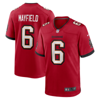 Tampa Bay Buccaneers Baker Mayfield Red Team Game Jersey