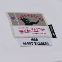 Detroit Lions Barry Sanders White 1989 Legacy Replica Player Jersey