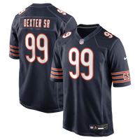 Chicago Bears Gervon Dexter Sr. Navy Game Jersey