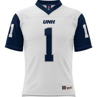 #1 New Hampshire Wildcats Football Jersey - White