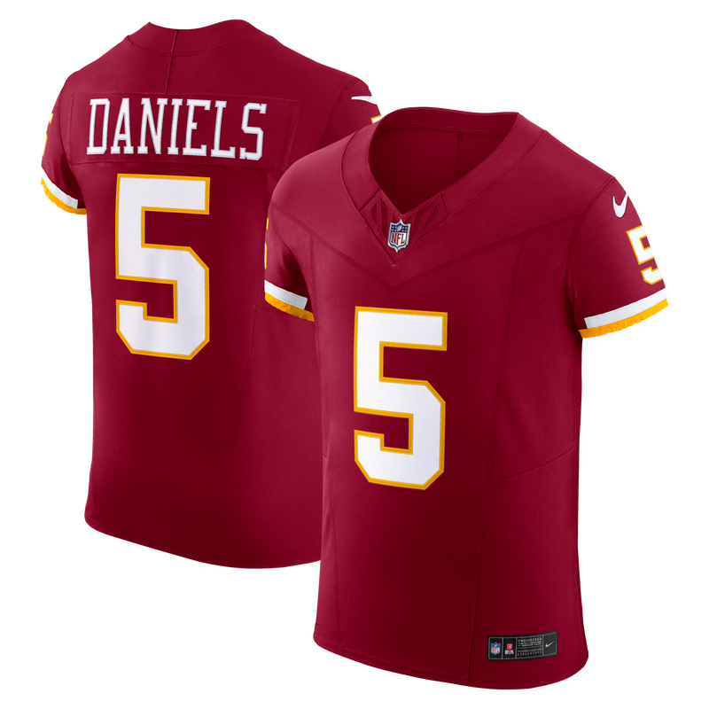 Washington Commanders Jayden Daniels Burgundy Team Elite Jersey