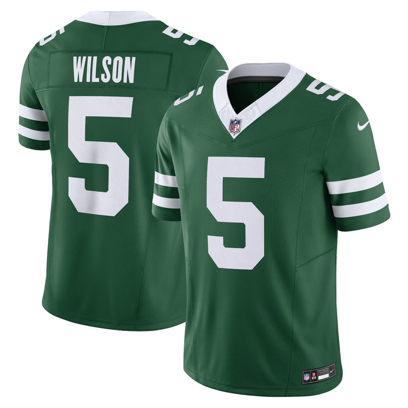 New York Jets Garrett Wilson Legacy Green Limited Jersey