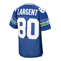 Seattle Seahawks 1985 Steve Largent Royal Authentic Throwback Retired Player Jersey