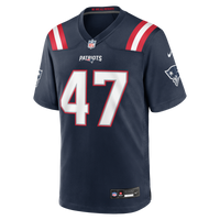 New England Patriots Julian Ashby Navy Team Game Jersey