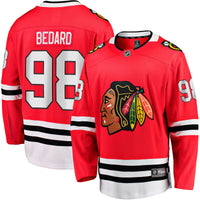 Chicago Blackhawks Connor Bedard Red Home Breakaway Player Jersey