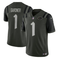 New York Jets Ahmad Sauce Gardner Gotham Green 2025 Rivalries Collection Stitched Limited Jersey