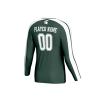 Michigan State Spartans NIL Pick-A-Player Lightweight Collegiate Volleyball Fashion Jersey - Green