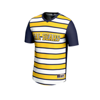 Cal Bears Collegiate Soccer NIL Pick-A-Player Fashion Jersey - Navy/Gold
