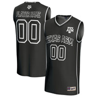 Texas A&M Aggies Lightweight Collegiate Basketball NIL Pick-A-Player Fashion Jersey - Black