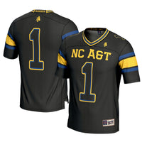 #1 North Carolina A&T Aggies Football Jersey - Black