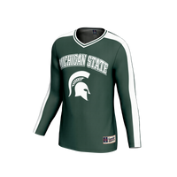 Michigan State Spartans NIL Pick-A-Player Lightweight Collegiate Volleyball Fashion Jersey - Green