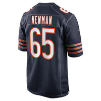 Chicago Bears Luke Newman Navy Team Game Jersey