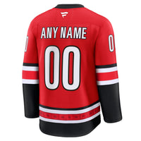 Carolina Hurricanes Red Alternate Premium Custom Jersey