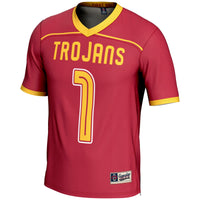 USC Trojans #1 Lightweight Lacrosse Jersey - Cardinal