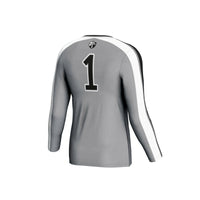 Providence Friars #1 Lightweight Volleyball Fashion Jersey - Silver