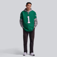 Philadelphia Eagles Jalen Hurts Kelly Green Alternate Elite Jersey