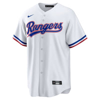 Texas Rangers Jake Burger White Home Replica Jersey
