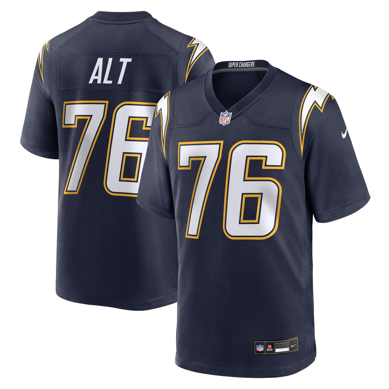 Los Angeles Chargers Joe Alt Navy Alternate Super Chargers Game Player Jersey