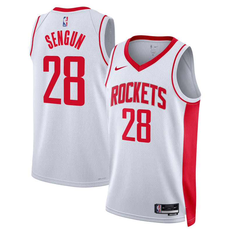 Houston Rockets Association Edition Swingman Jersey - White - Alperen Sengun