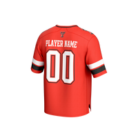 Texas Tech Red Raiders NIL Pick-A-Player Lightweight Collegiate Football Fashion Jersey - Red