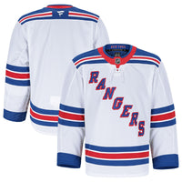 New York Rangers White Away Authentic Pro Jersey