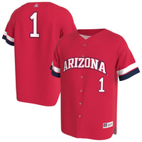 Arizona Wildcats Lightweight Collegiate Baseball Fashion Jersey - Red