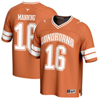Arch Manning Texas Longhorns NIL Lightweight Football Player Jersey - Texas Orange