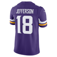 Minnesota Vikings Justin Jefferson Purple Team Stitched Limited Jersey