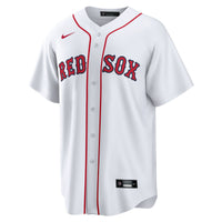 Boston Red Sox White Home Blank Replica Jersey