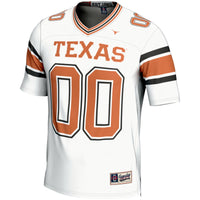 Texas Longhorns NIL Pick-A-Player Football Fashion Jersey - White