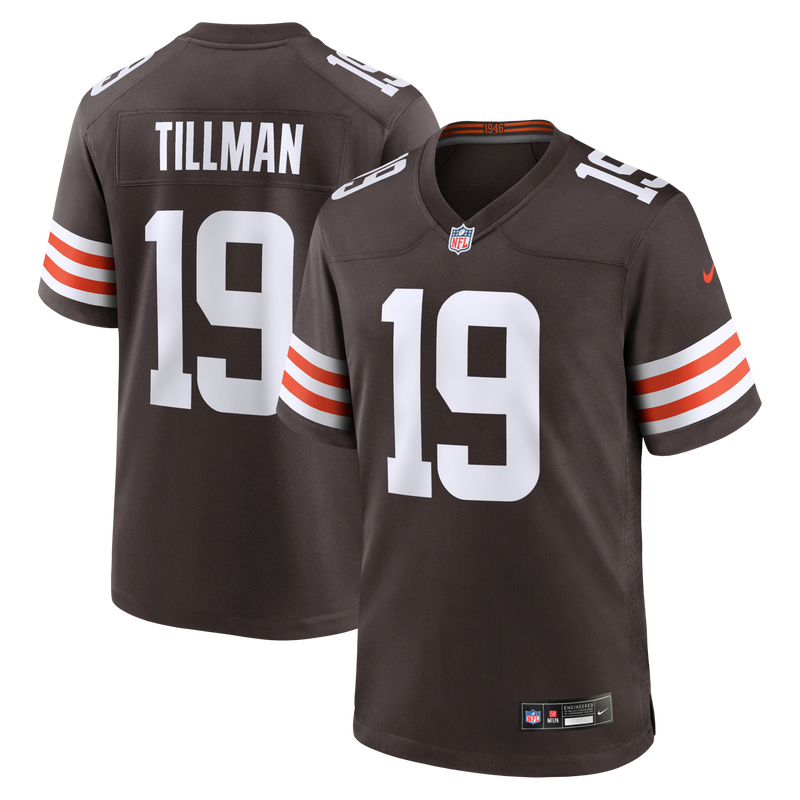 Cleveland Browns Cedric Tillman Brown Game Jersey