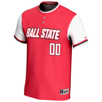 Ball State Cardinals NIL Pick-A-Player Lightweight Softball Jersey - Red