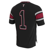 Troy University Trojans Lightweight Collegiate Football Blackout Fashion Jersey