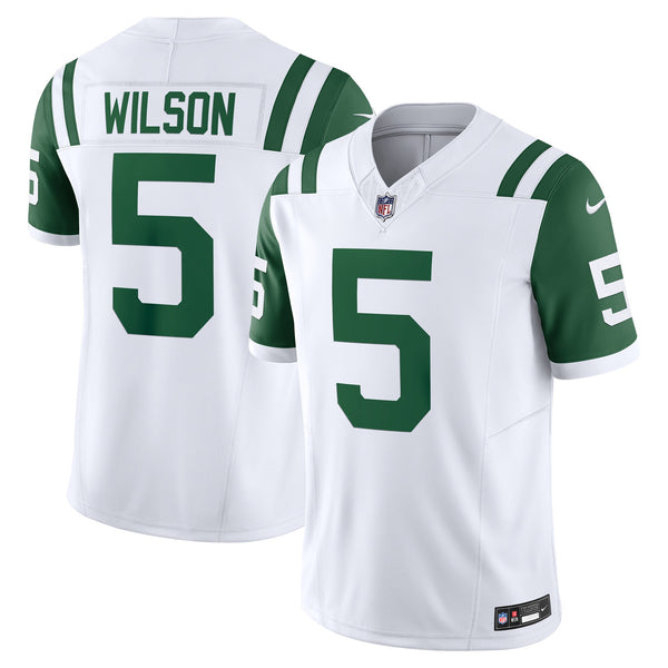 New York Jets Garrett Wilson White Classic Alternate Limited Jersey