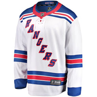 New York Rangers White Breakaway Away Jersey