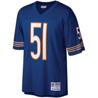 Chicago Bears Dick Butkus Navy Retired Player Legacy Replica Jersey