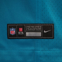 Jacksonville Jaguars Number 1 Dad Teal Game Jersey