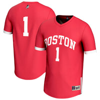 Boston University Lightweight Collegiate Lacrosse Fashion Jersey - Scarlet