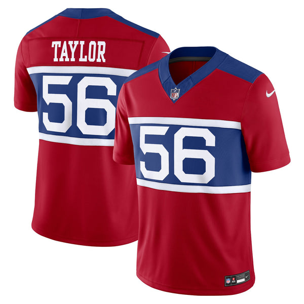 New York Giants Lawrence Taylor Century Red Alternate Retired Player Limited Jersey