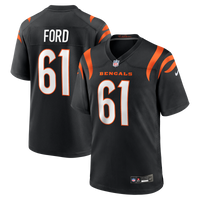 Cincinnati Bengals Cody Ford Black Game Jersey