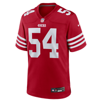 San Francisco 49ers Fred Warner Scarlet Player Game Jersey