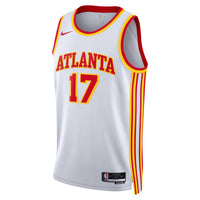 Atlanta Hawks Association Edition Swingman Jersey - White - Onyeka Okongwu