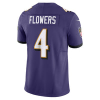 Baltimore Ravens Zay Flowers Purple Limited Jersey