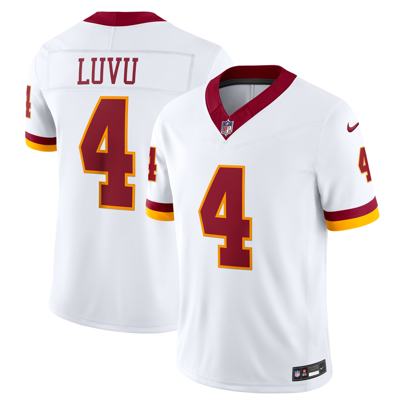 Washington Commanders Frankie Luvu White Stitched Limited Jersey