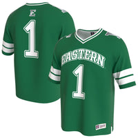 Eastern Michigan Eagles Lightweight Collegiate Football Fashion Jersey - Green